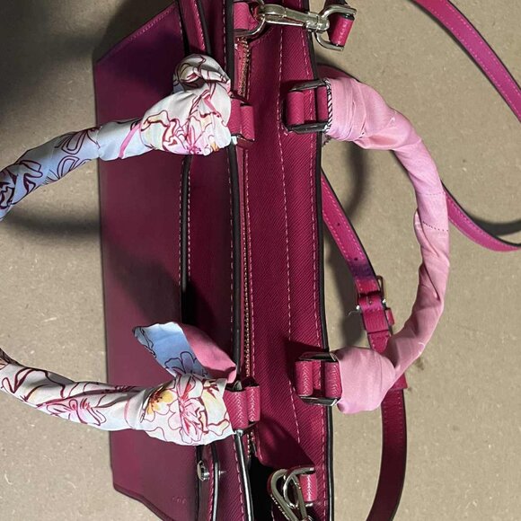 Kate Spade New York Medium Satchel Handbag in Fuchsia - Picture 2 of 16